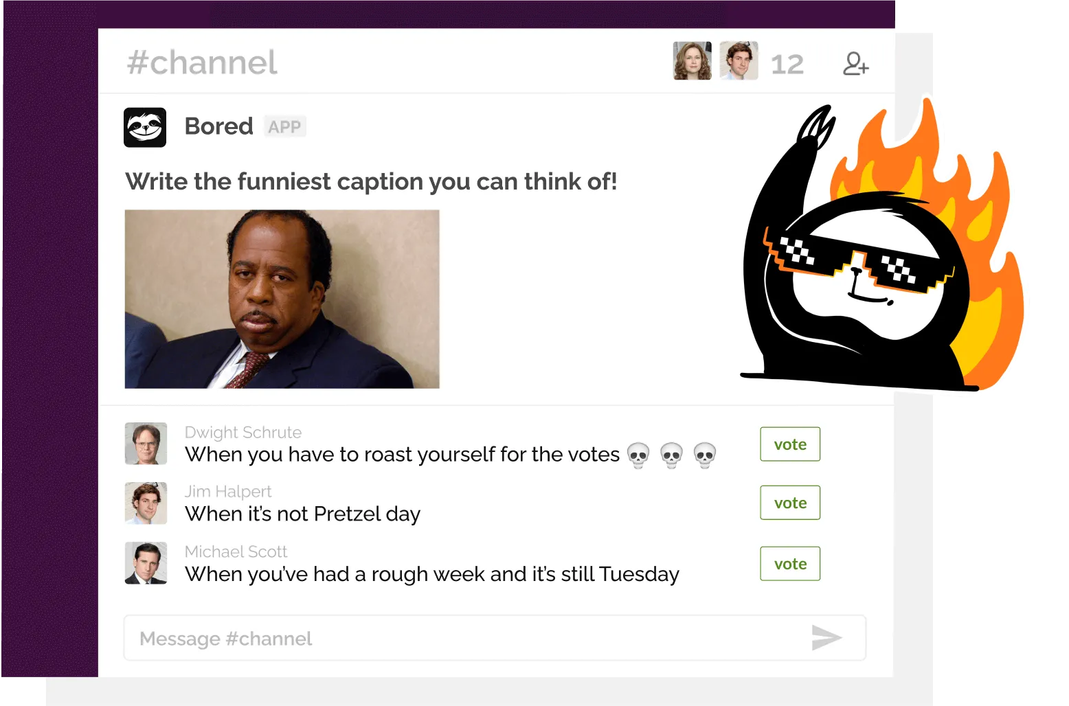 Bored for Slack