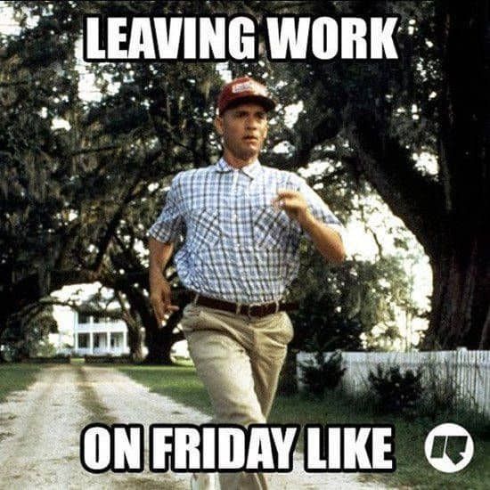 forrest gump Happy Friday Meme