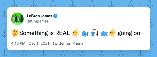 Lebron using emojis