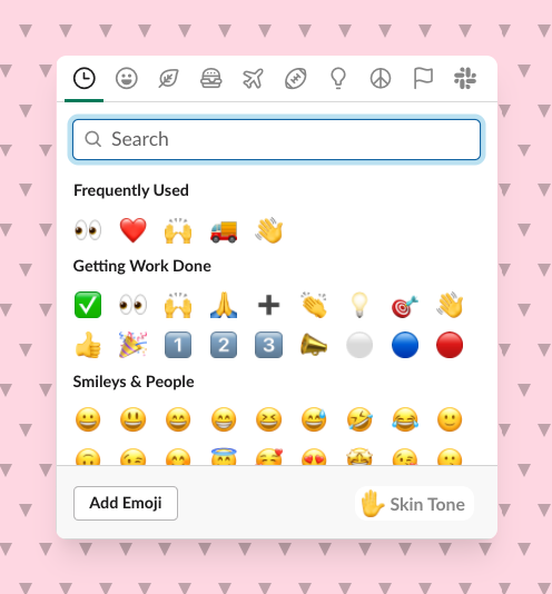 Click Add Emoji in Picker

