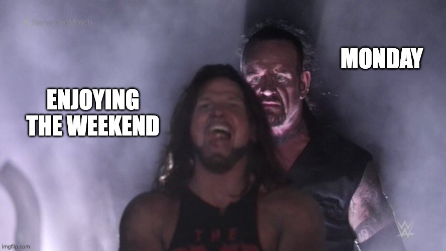 undertaker Happy Friday Meme