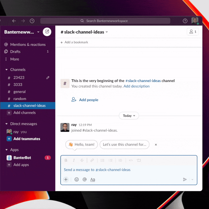 How to make a Slack channel private