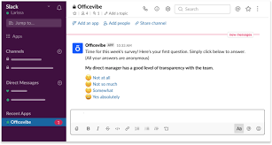 Officevibe for slack