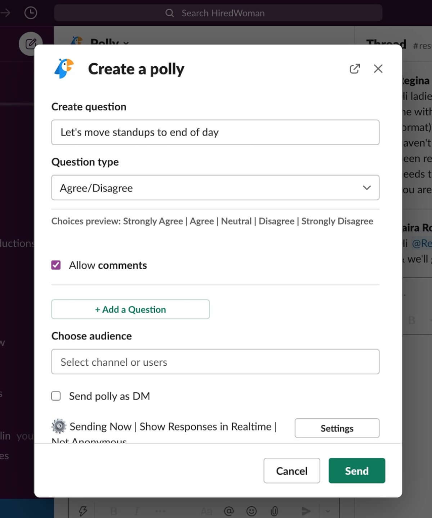 Polly for Slack
